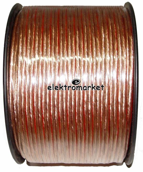 Kabel głośnikowy 2x2,5mm Cabletech KAB0360 z boku