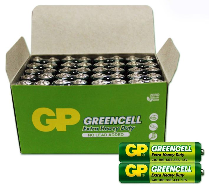 Baterie GP Greencell R6 - box