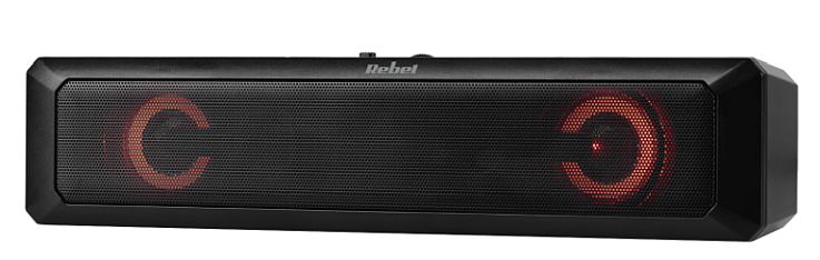 Głośnik komputerowy soundbar Rebel KOM1165 front