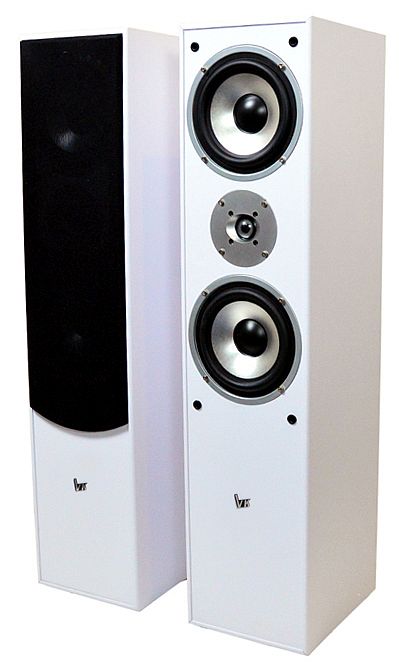 Kolumny podłogowe Voice Kraft VK-1004 białe white