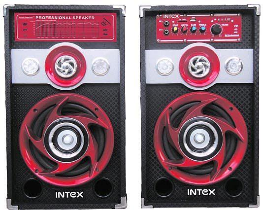 Kolumny głośnikowe aktywne Intex DJ-601 front