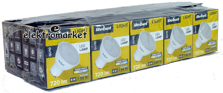 żarówki LED GU-10 ZAR0499 paczka