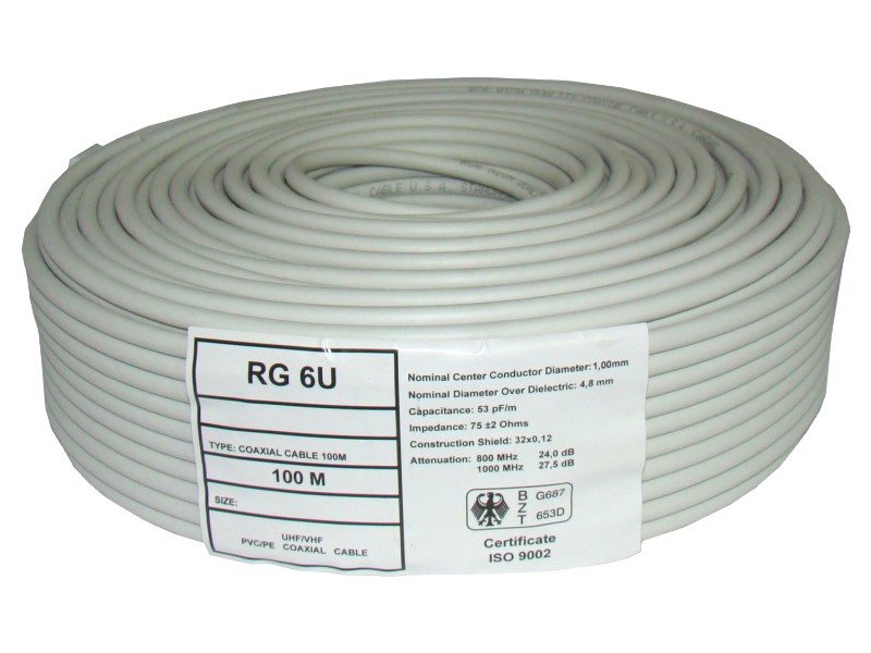 Kabel koncentryczny RG6-U KAB0003