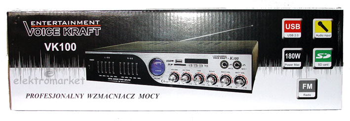 wzmacniacz VK100 box