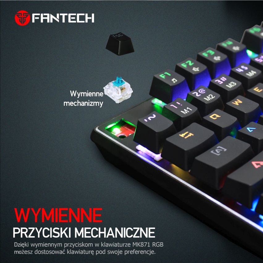 klawiatura Fantech MK871 wymienne przyciski