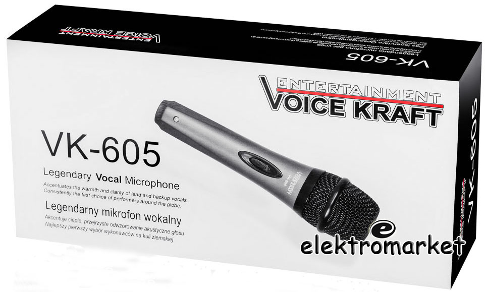 mikrofon dynamiczny Voice Kraft VK650 box