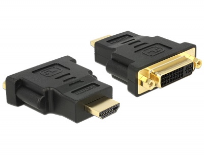 Złącze HDMI wtyk-DVI gniazdo 24+5 ZLA0618