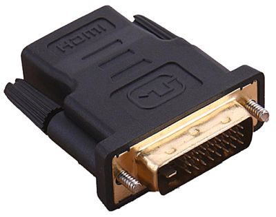 Złącze HDMI gniazdo-DVI wtyk 24+1 przód ZLA0619