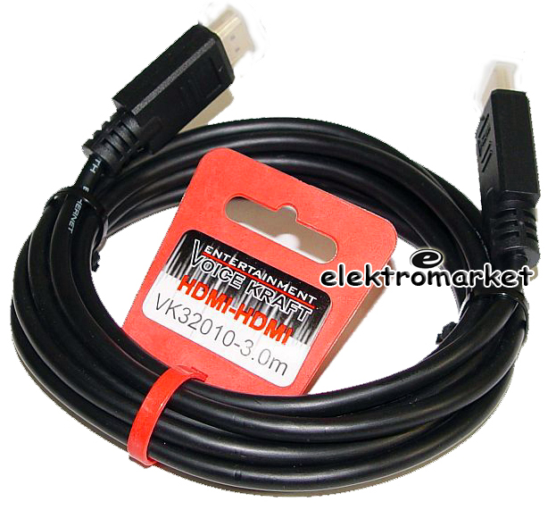Kabel HDMI-HDMI VK40003 3m