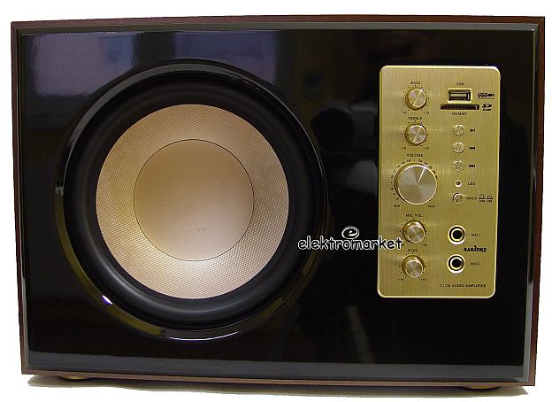 subwoofer ze wzmacniaczem VK-TM624