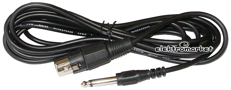 kabel jack xlr mikrofon VK 650