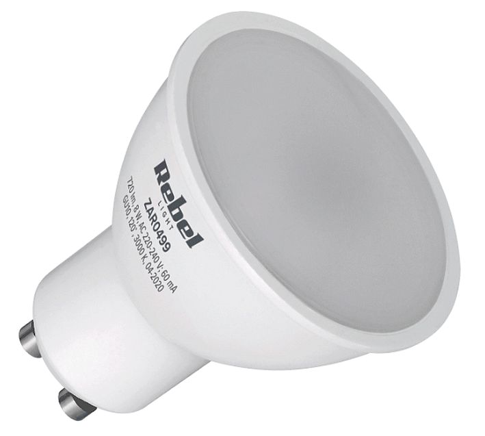 ŻARÓWKA LED REBEL GU10 8W ZAR0499