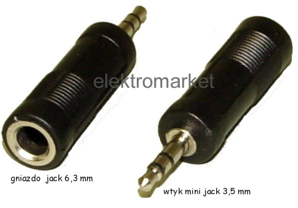 przejściówka mini jack na duży jack ZLA0283S