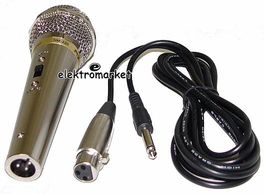 Mikrofon HM-220 Azusa MIK0001 + kabel