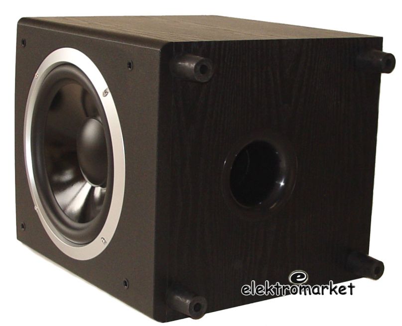 subwoofer kina domowego VK-7820 czarny - bass reflex od dołu